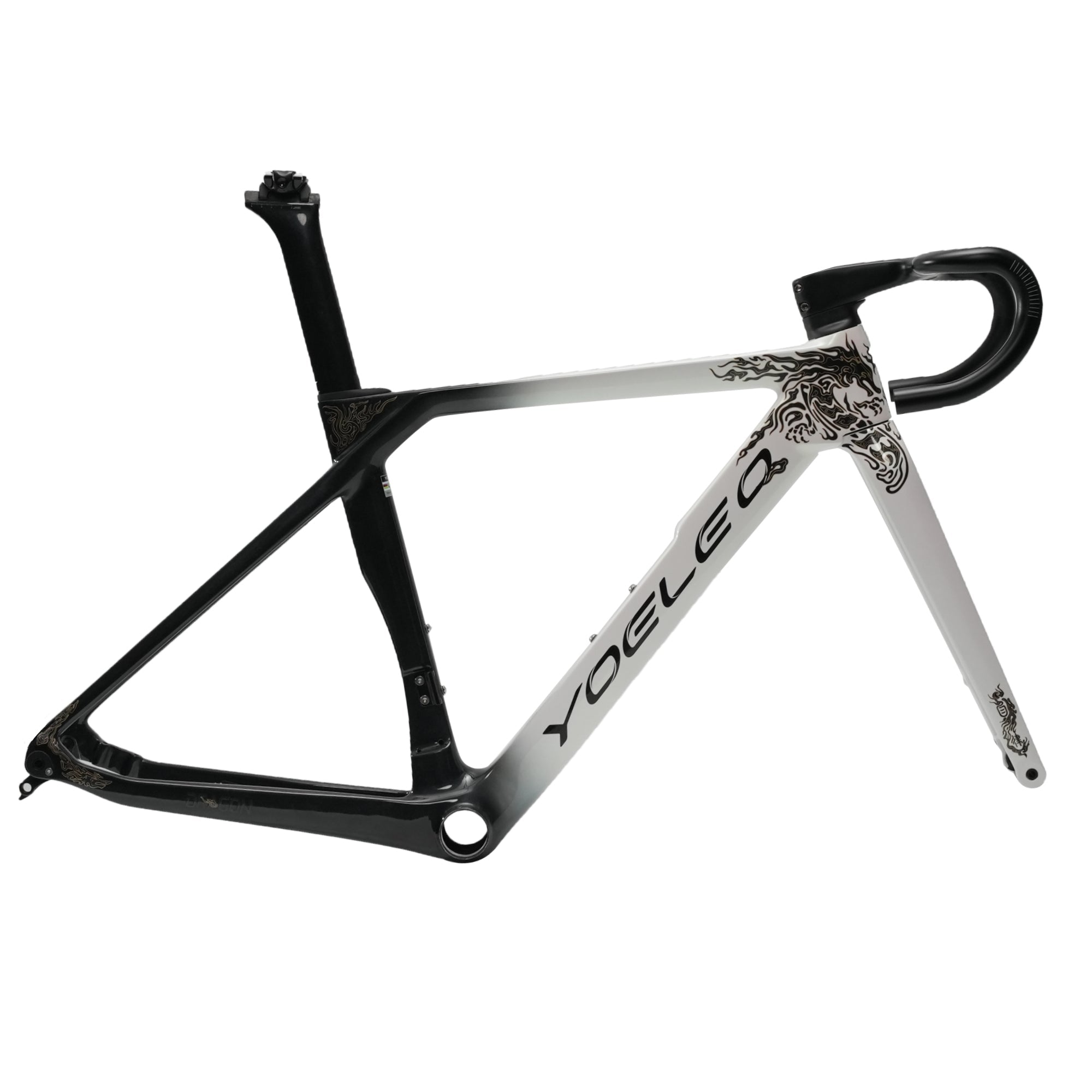 Dragon Carbon Bicycle Frame | YOELEO Custom Carbon Frameset
